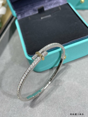 T*f*ny & Co. Circle Dual-Tone Bracelet