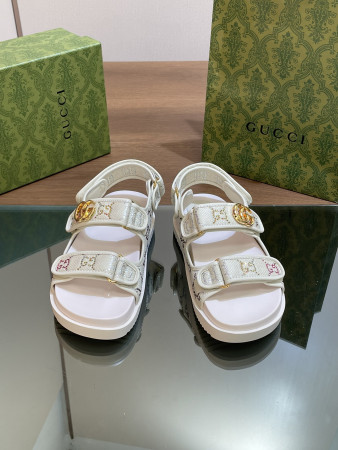UA G*u*i WOMEN'S SANDAL WITH DOUBLE G
