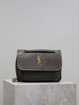 Y*L Niki Mini in grained lambskin 828736 12.5x18x5cm