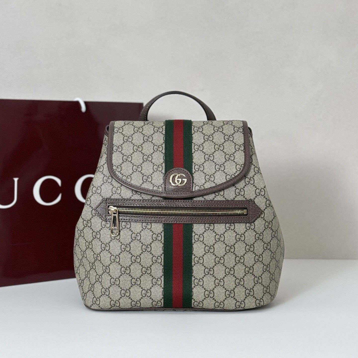 G*u*i Ophidia Medium Backpack 28x30x18cm