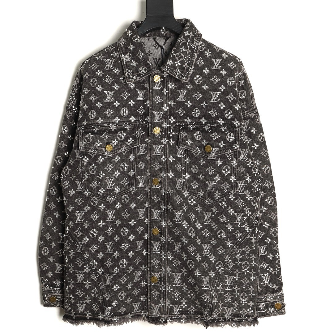 L0*is V*t0n LV Denim Jacket