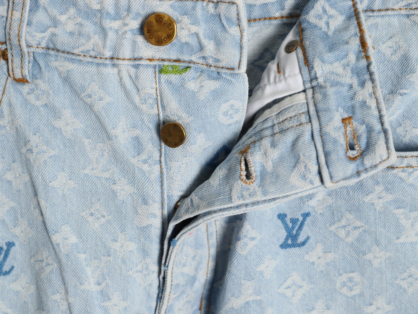 L0*is V*t0n LV 24ss Tyler Jeans Suit