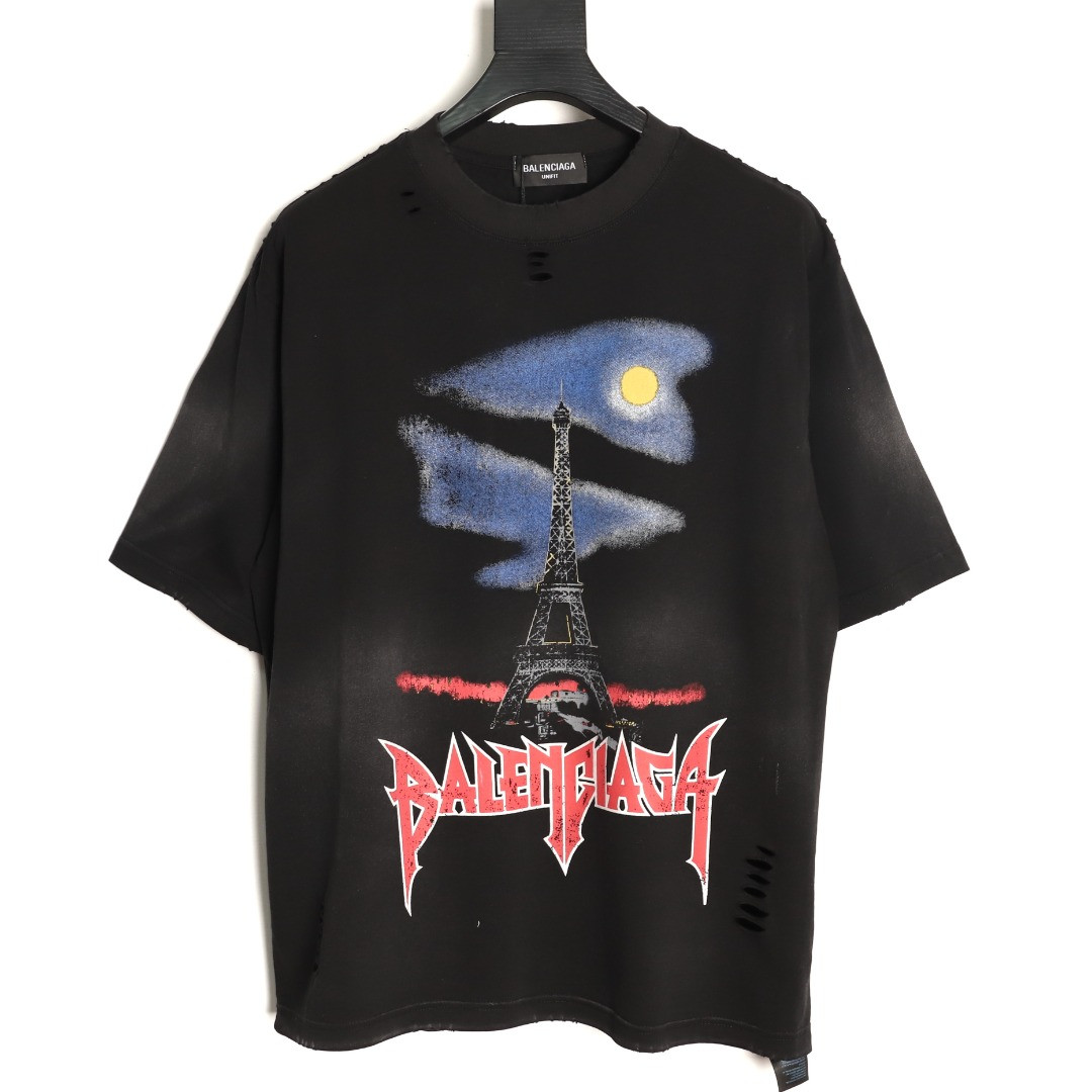 Ba*len*cia*ga short-sleeved t-shirt