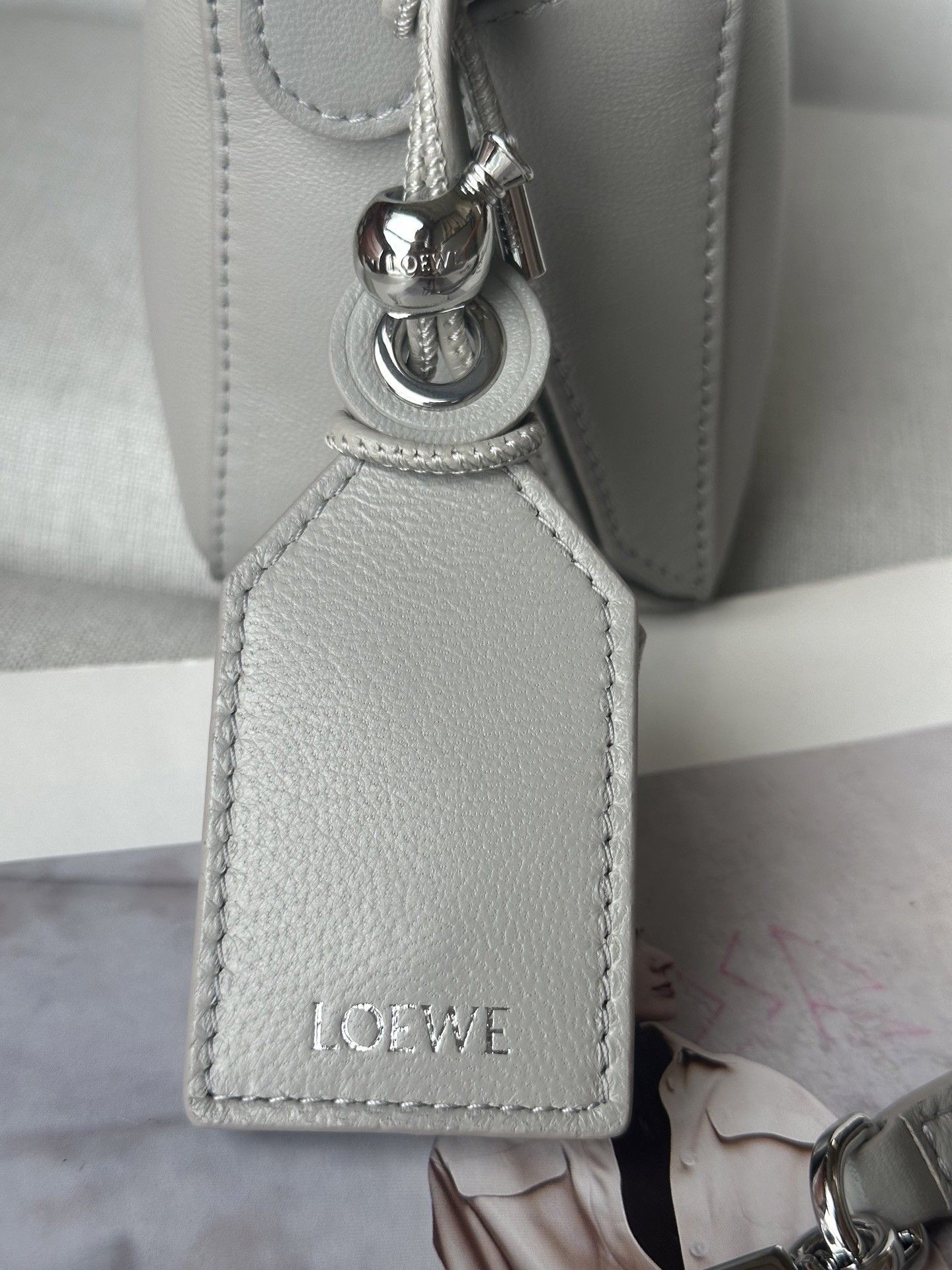 L0ew* Mini Featherlight Puzzle Bag Nappa Lambskin 18x12.5x8cm
