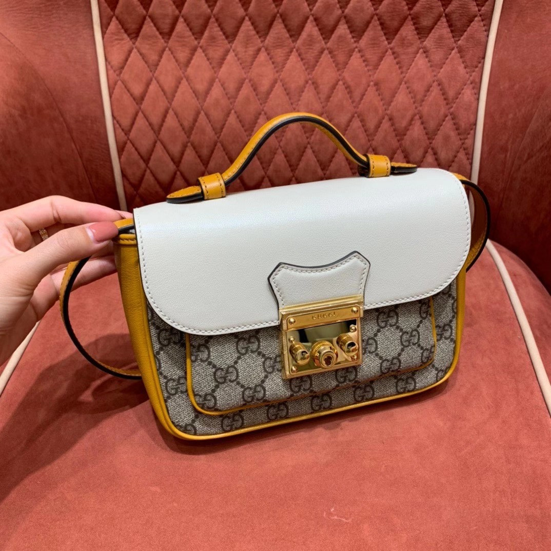 G*u*i Padlock series mini handbags