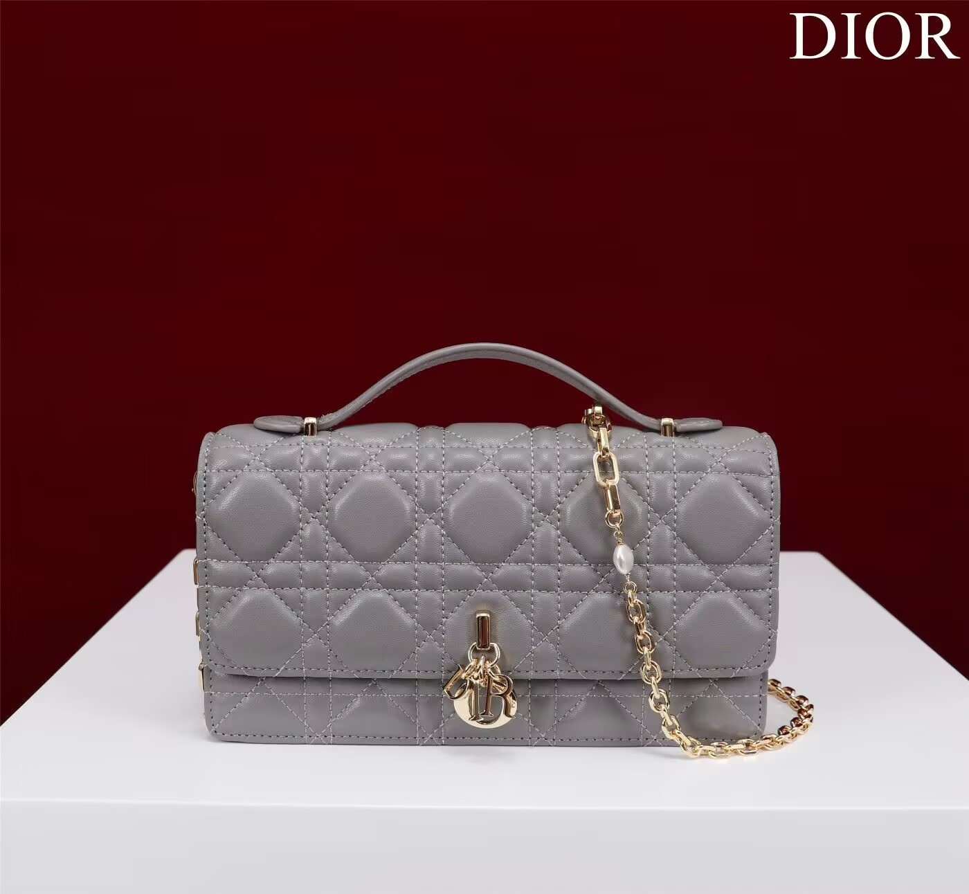 MISS D*0r MINI HANDBAG 21x11.5x4.5cm