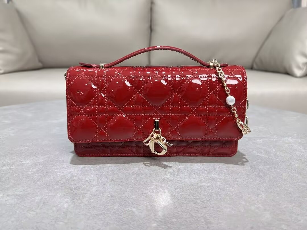 MISS D*0r MINI HANDBAG 21x11.5x4.5cm
