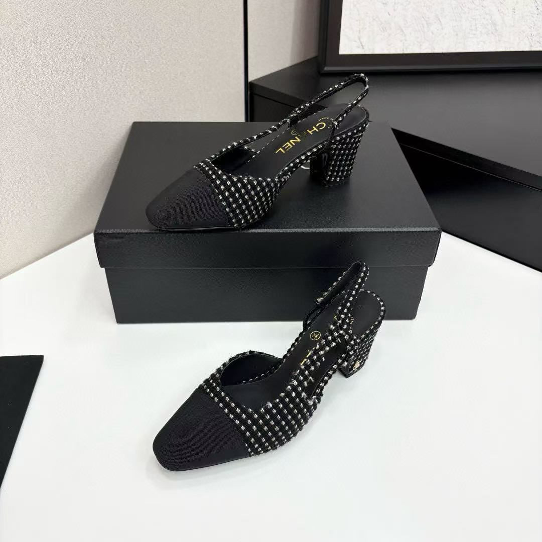 UA Ch*el SLINGBACKS