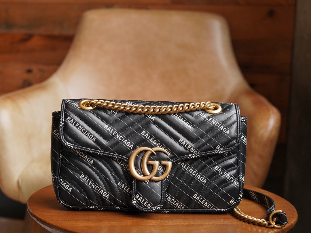 GG MARMONT 26CM G*u*i Ba*len*cia*ga