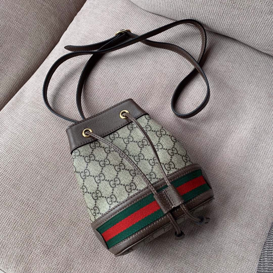 G*u*i Ophidia mini bucket bag