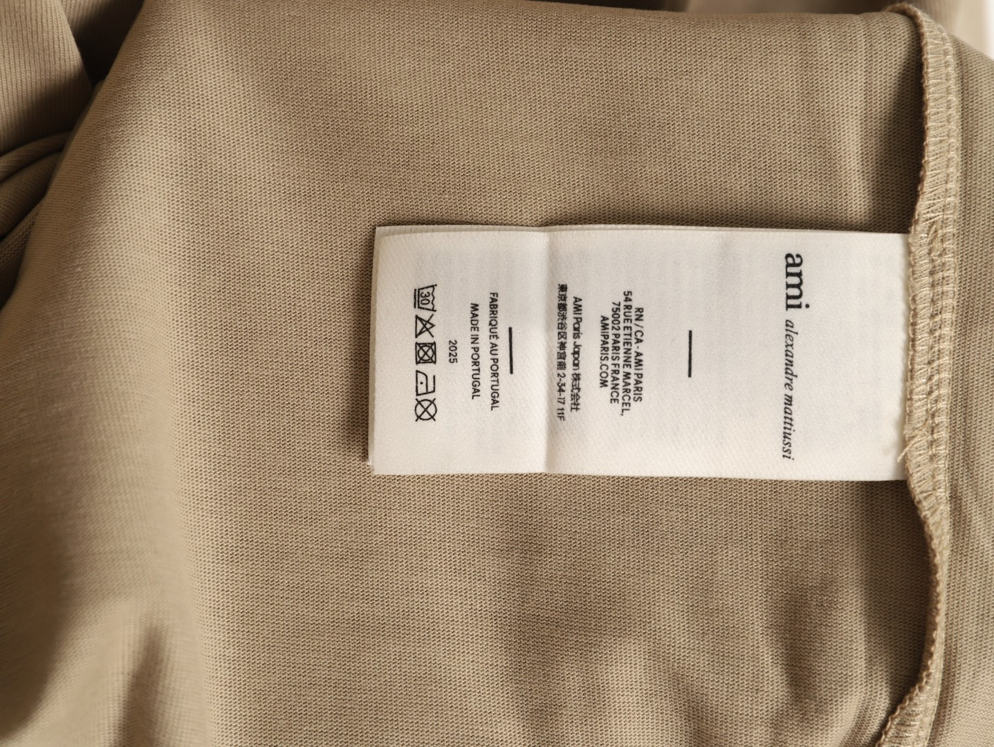 AMI PARIS Short-sleeved T-shirt