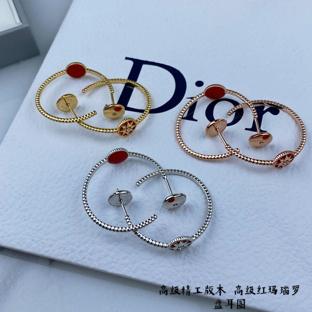 D*0r Eight-pointed star Earrings