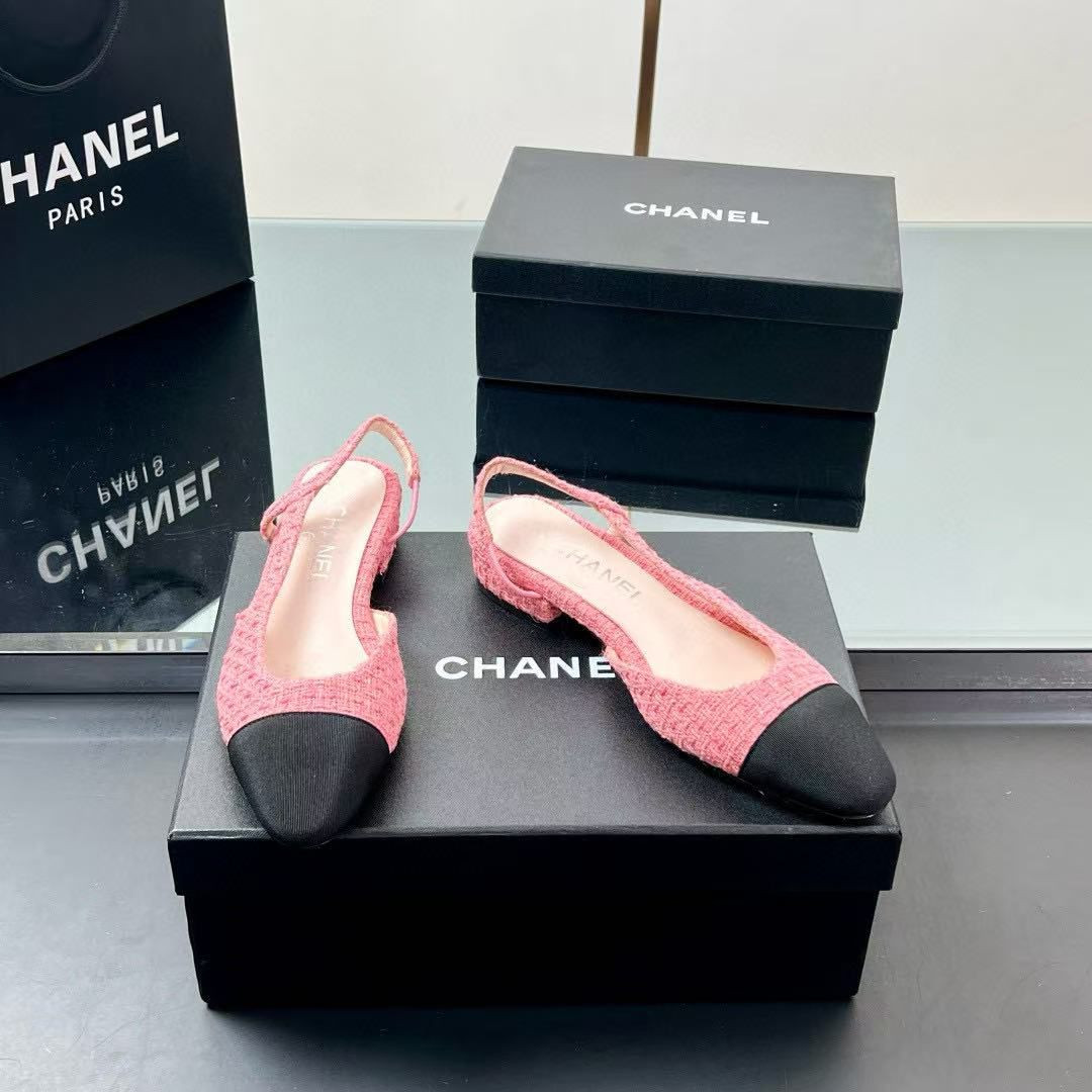 UA Ch*el SLINGBACKS FLAT