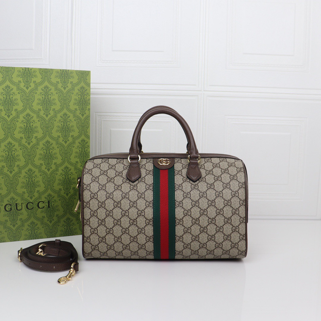 G*u*i Ophidia medium top handle bag 31X20X16cm