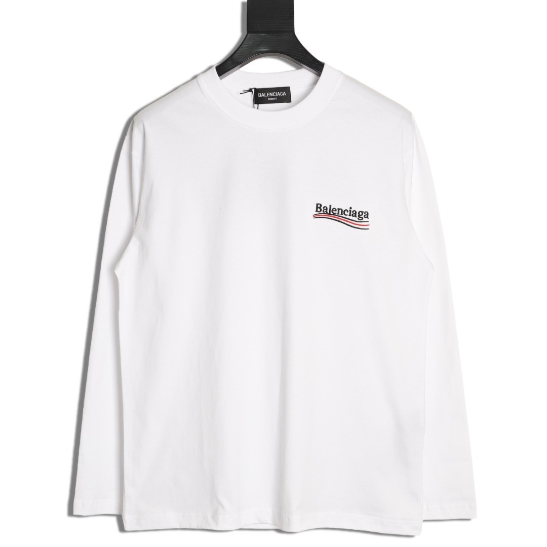 Ba*len*cia*ga Long-sleeved T-shirt