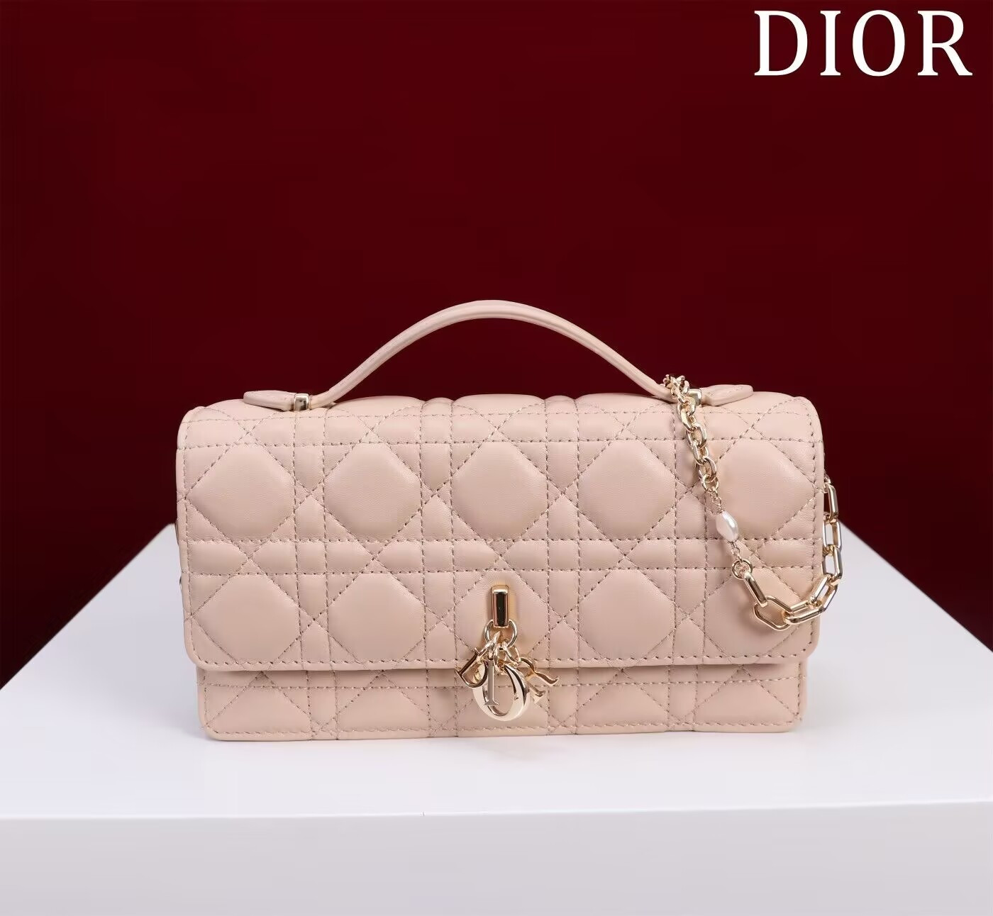 MISS D*0r MINI HANDBAG 21x11.5x4.5cm