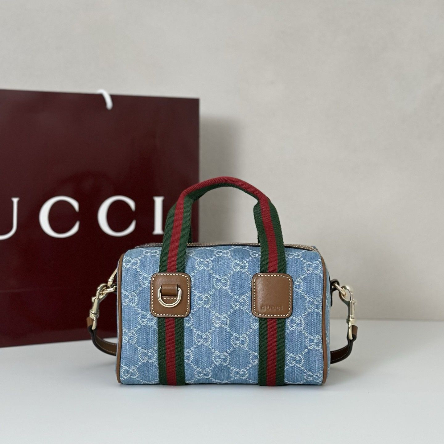 G*u*i Mini GG handbag 20x13x13cm