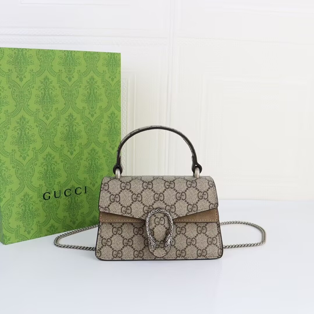 G*u*i Dionysus Mini Top Handle Bag 18×11.5×7 cm