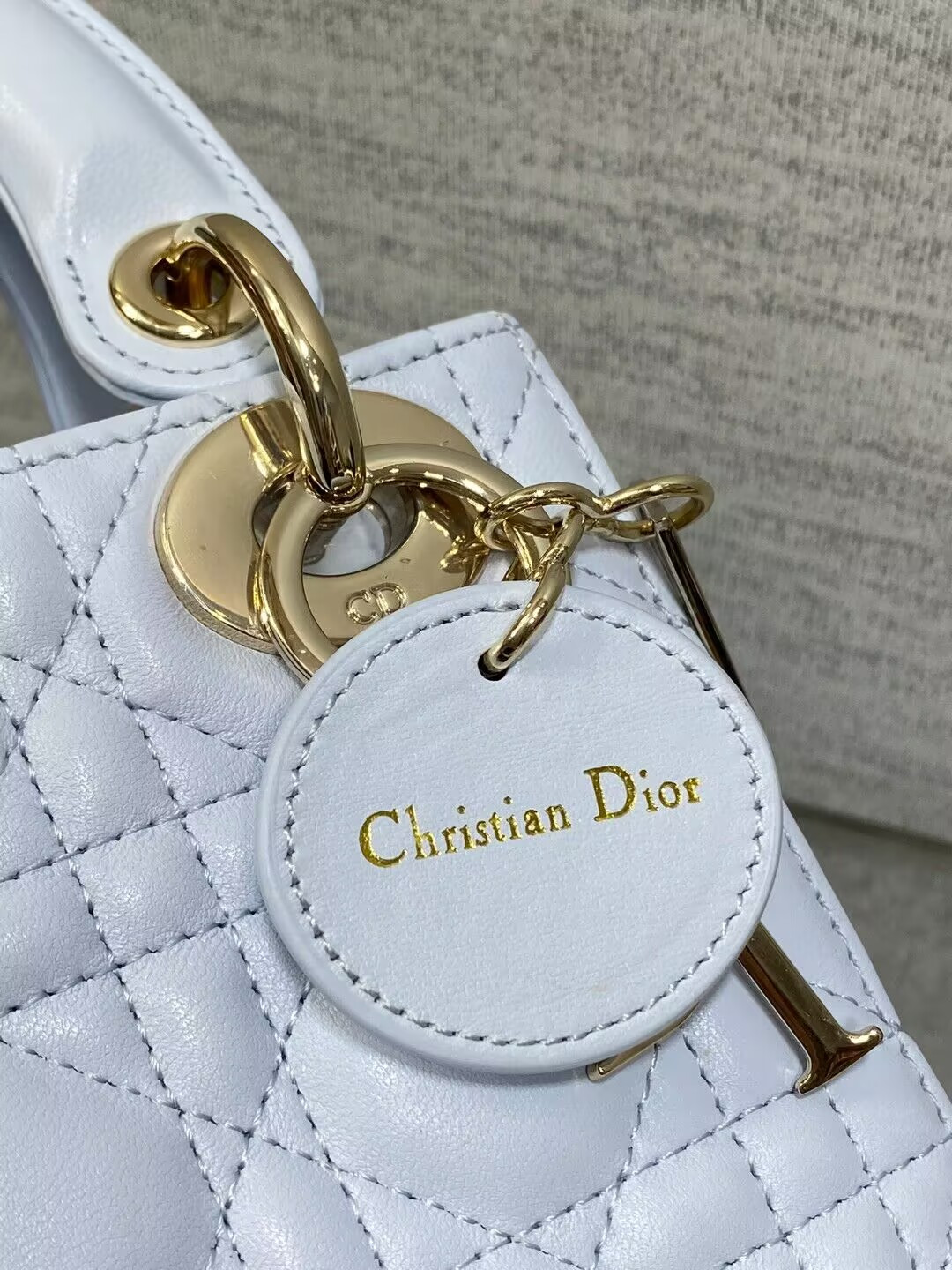Mini Lady D*0r Bag 17 x 15 x 7 cm