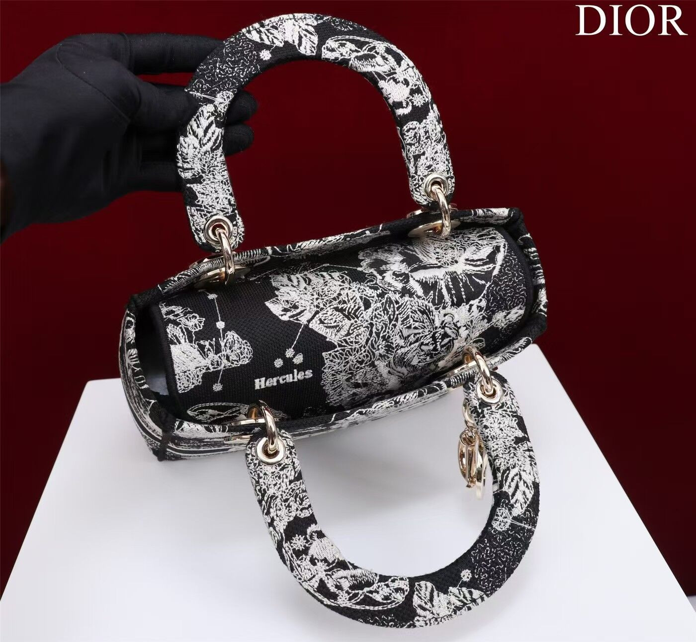 MEDIUM D*0r LADY D-LITE BAG  24 x 20 x 11 cm