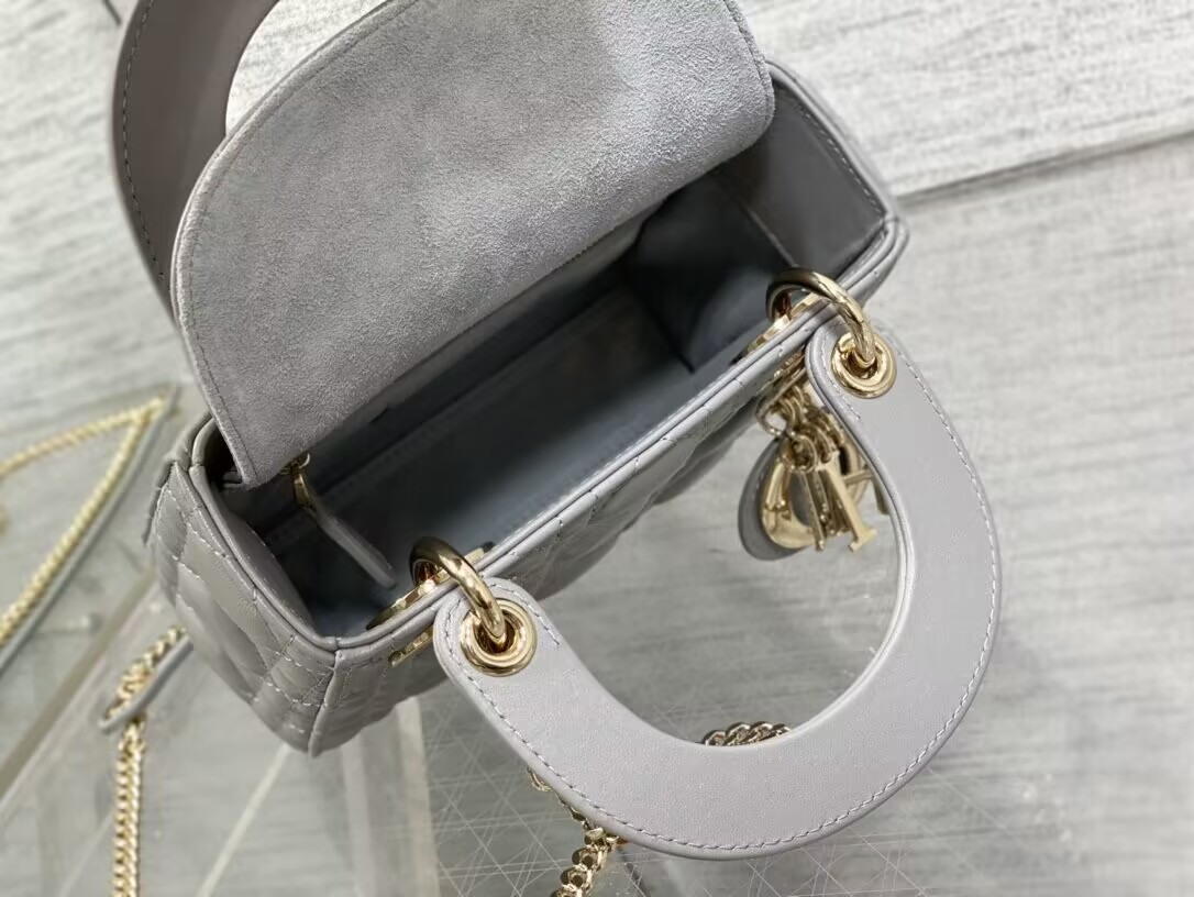 D*0r  MINI LADY D*0r BAG 6.5 X 6 X 3 INCHES