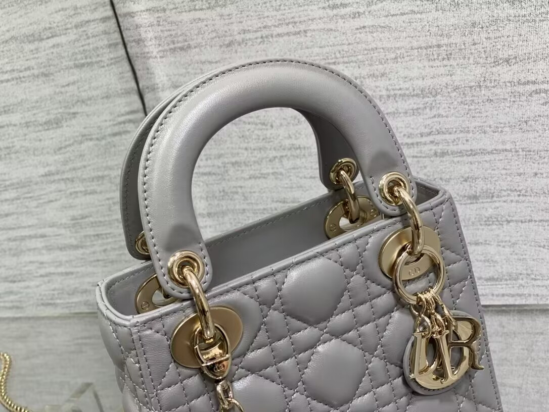 D*0r  MINI LADY D*0r BAG 6.5 X 6 X 3 INCHES