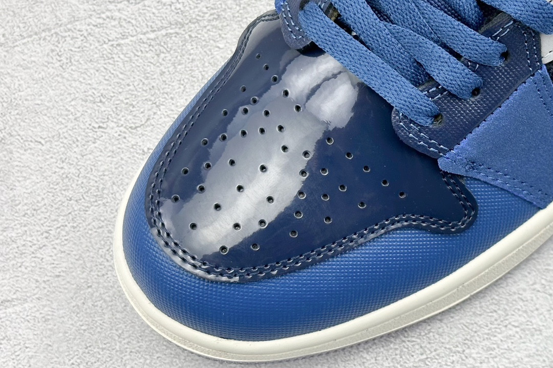 Jordan 1 Low SE CraftObsidian French Blue Ashen Slate White