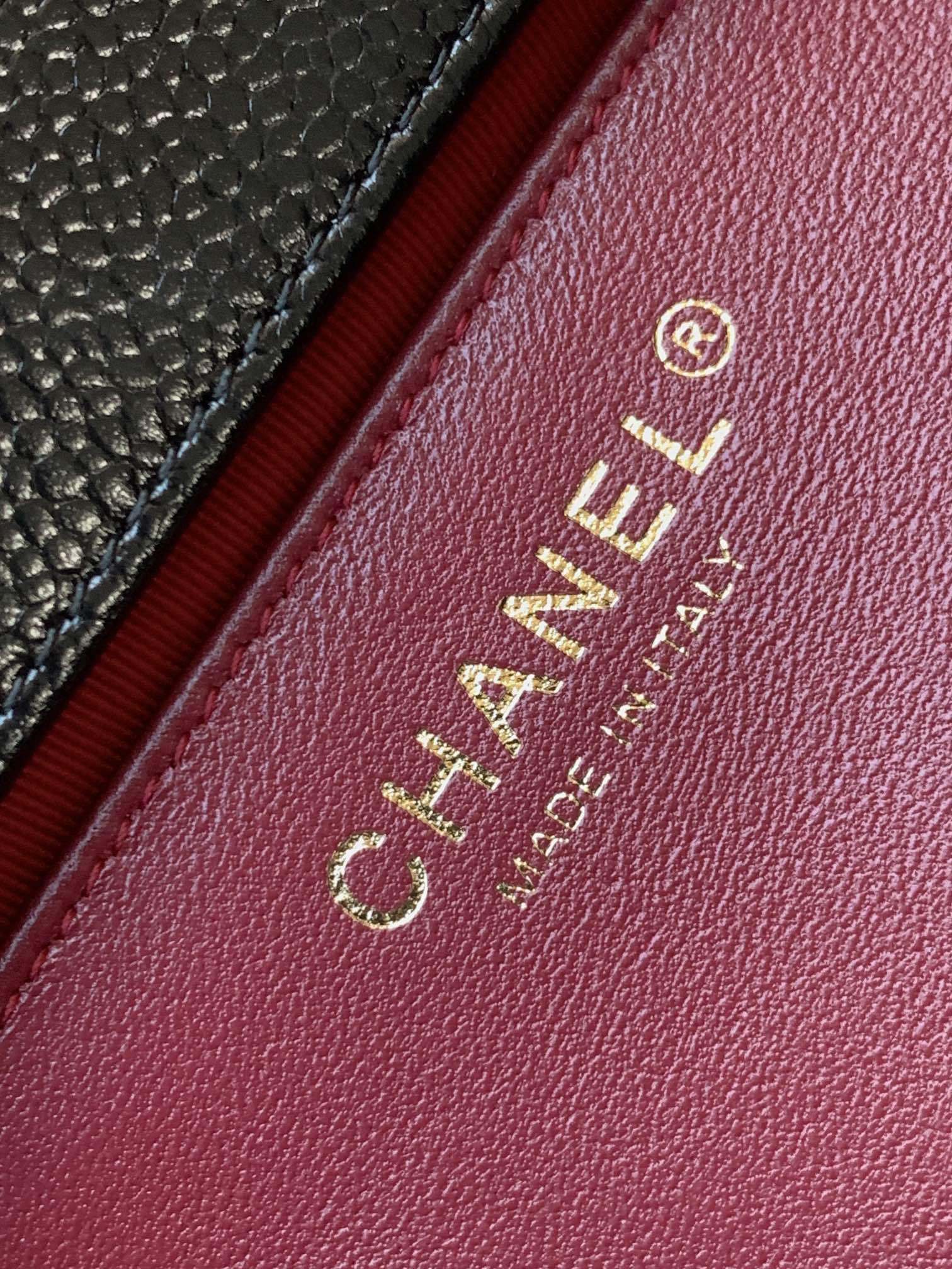 Ch*el MINI FLAP BAG 13 × 17.5 × 6 cm