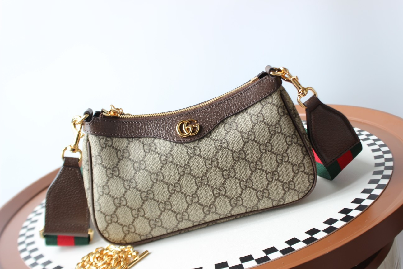 G*u*i OPHIDIA SMALL SHOULDER BAG 25x15.5x6cm