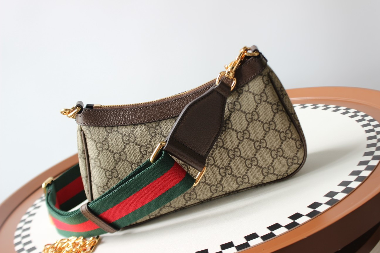G*u*i OPHIDIA SMALL SHOULDER BAG 25x15.5x6cm