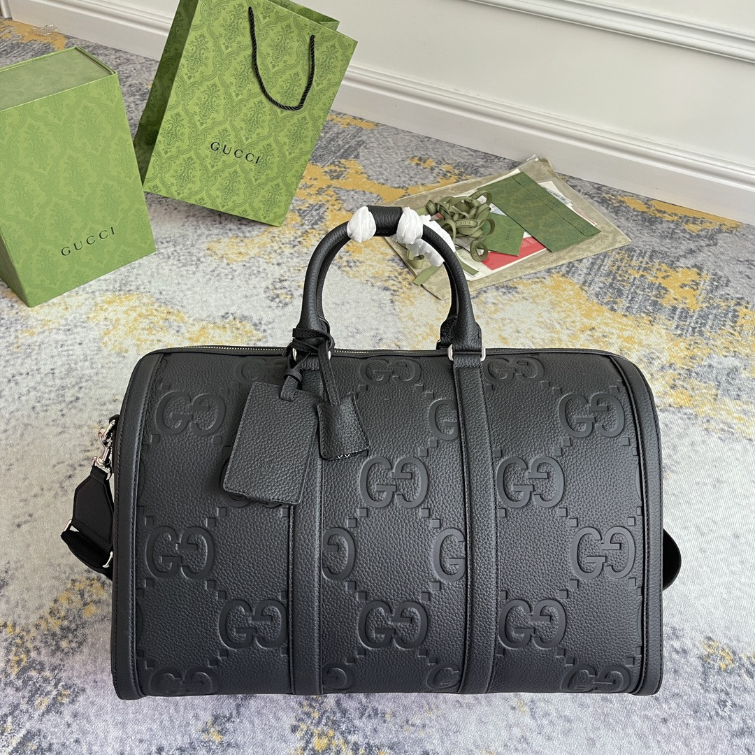 G*u*i Small jumbo GG duffle bag 45x29x25cm