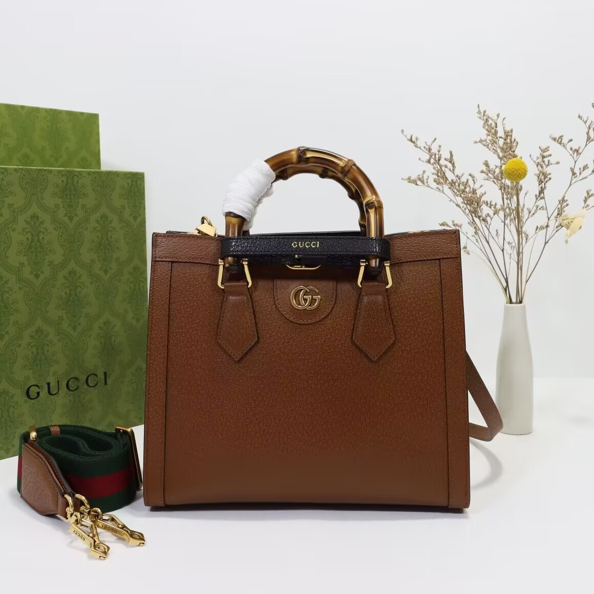 G*u*i Diana Tote Bag 27x24x11cm