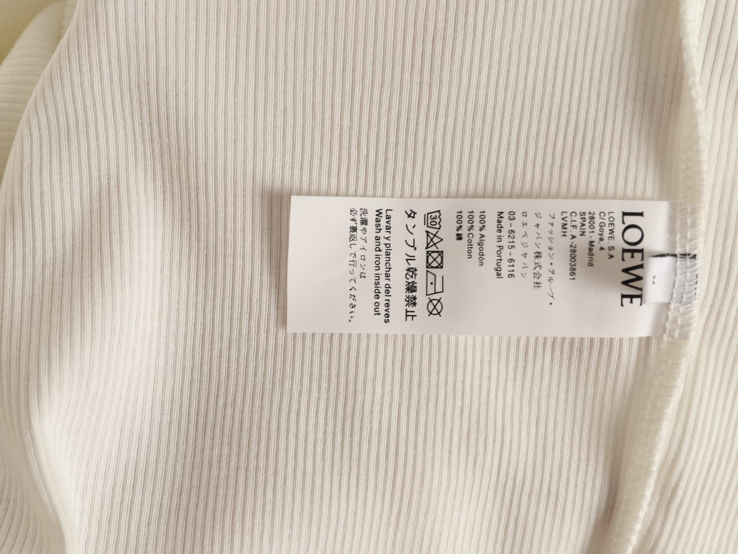 L0ew* long-sleeved t-shirt