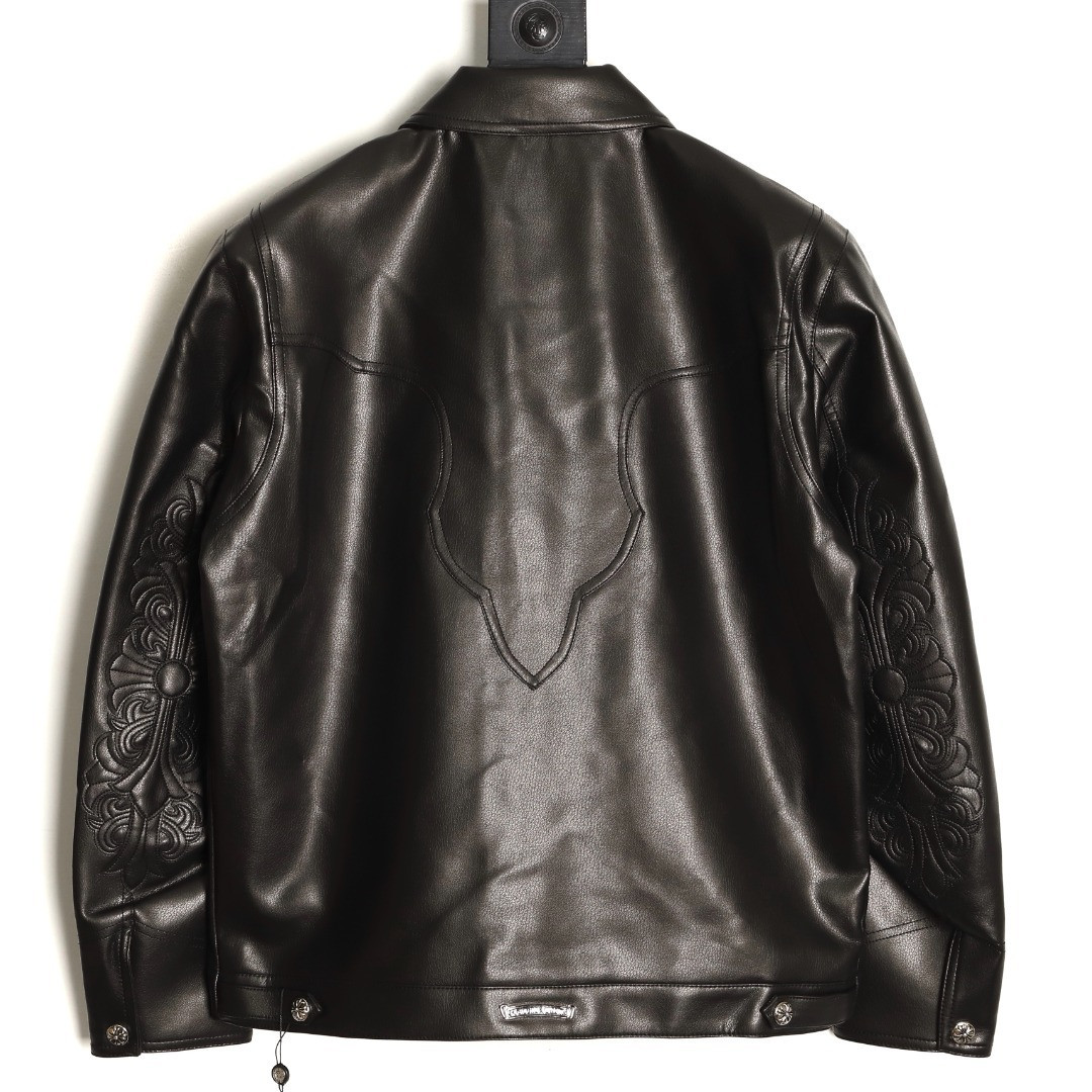 Ch**me He**ts Leather Jacket