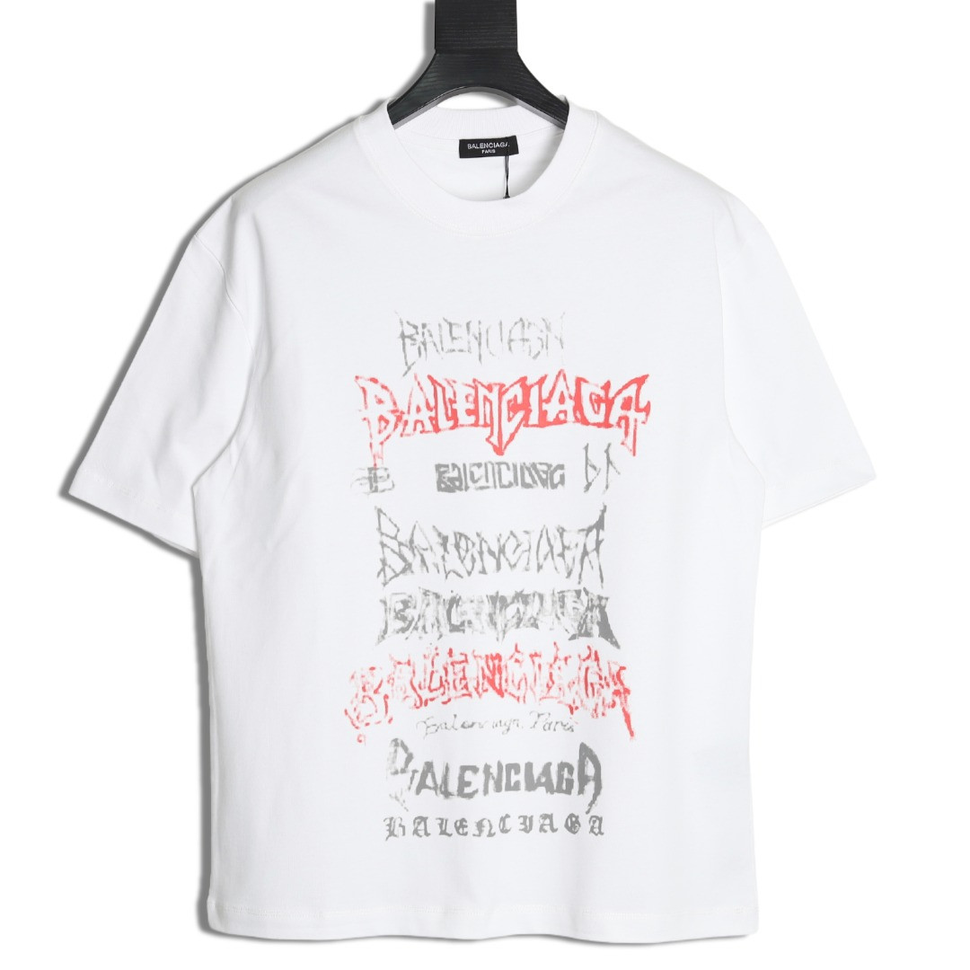 Ba*len*cia*ga Short-sleeved T-shirt