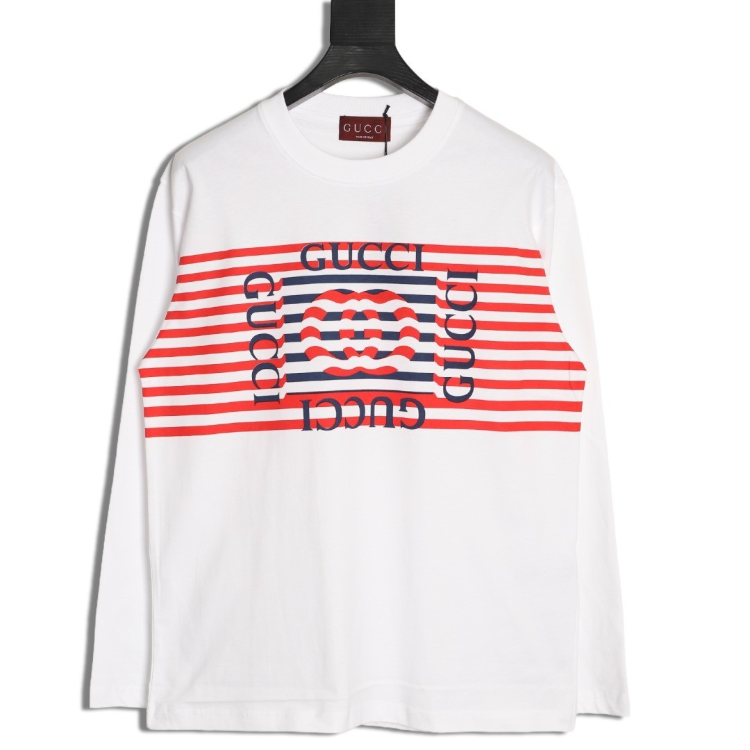 G*u*i Long-sleeved T-shirt