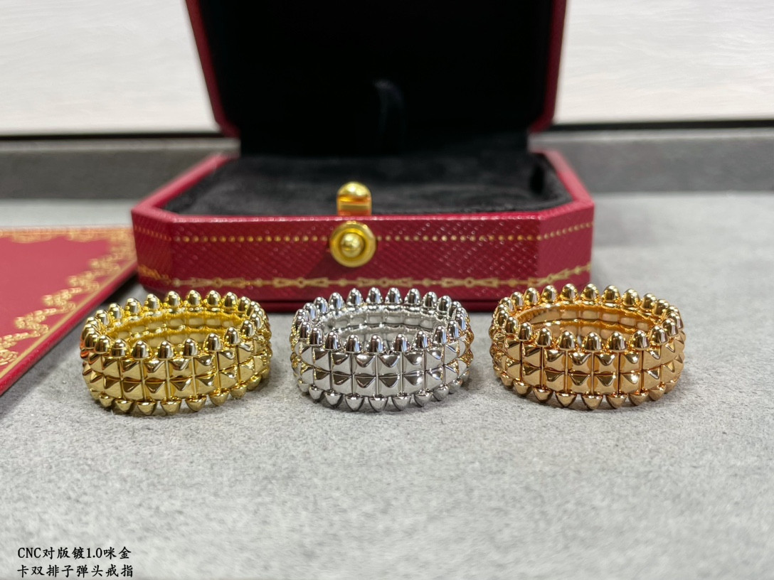 Ca*t*er Double-row bullet head Ring