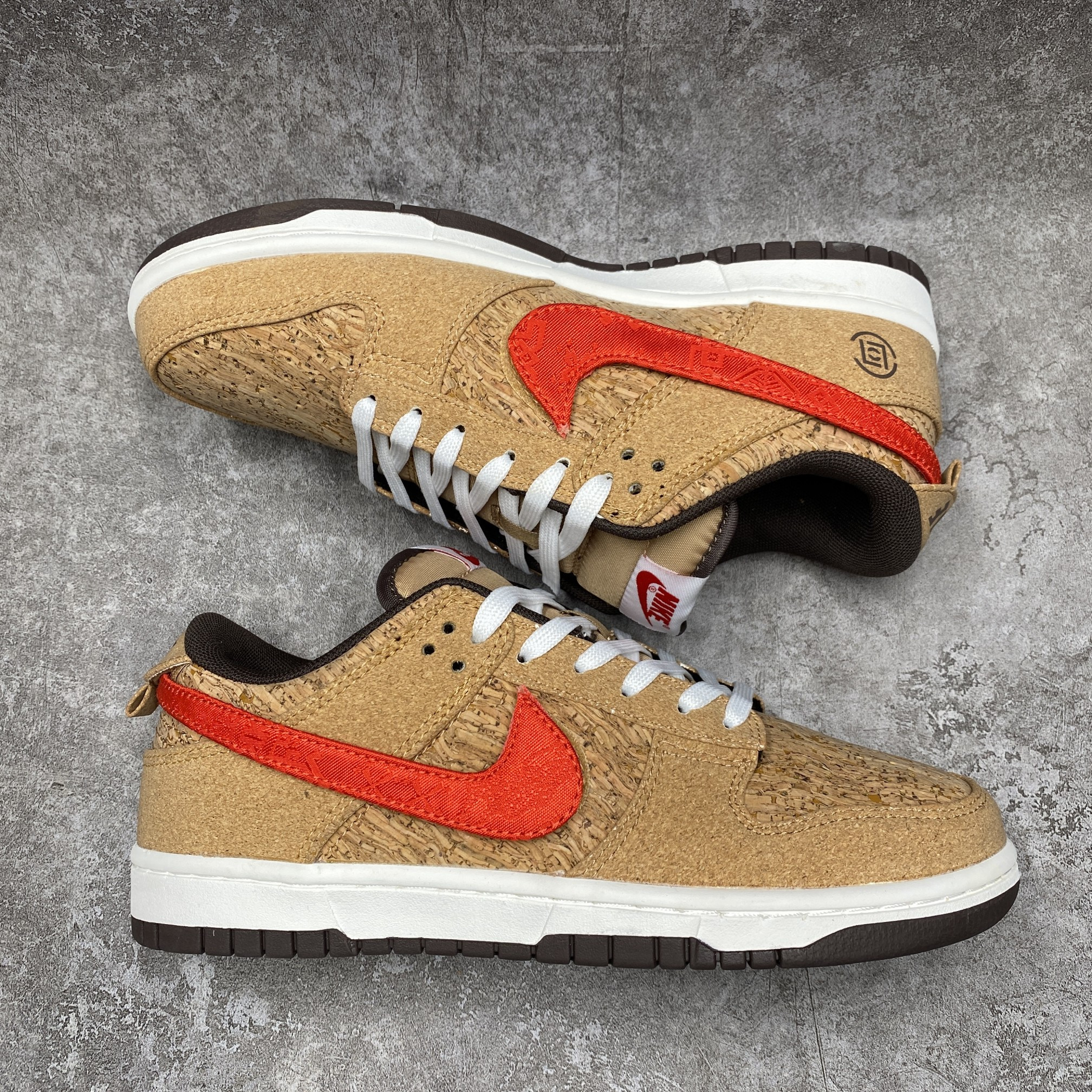 CLOT x Nike Dunk Low SP Cork