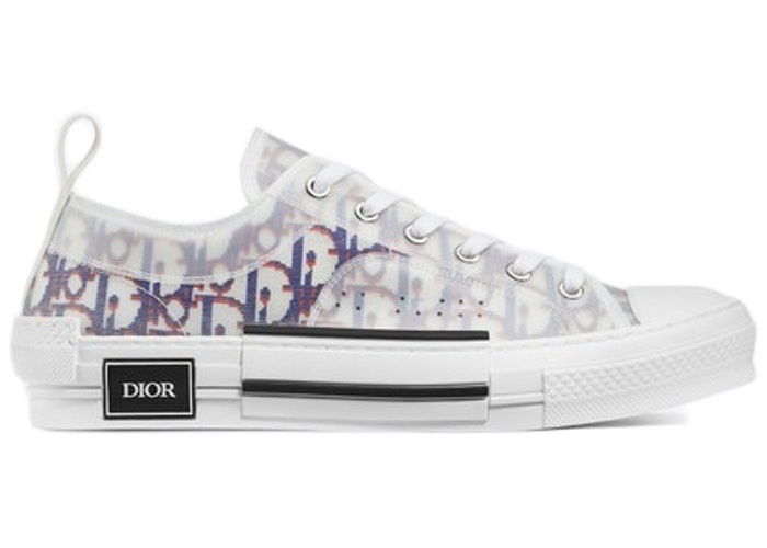 D*0r B23 Low Top Red Blue Oblique