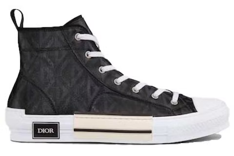 D*0r B23 High Top Black CD Diamond