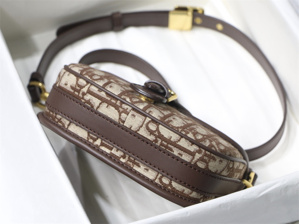 MEDIUM D*0r BOBBY BAG brown D*0r Oblique Jacquard