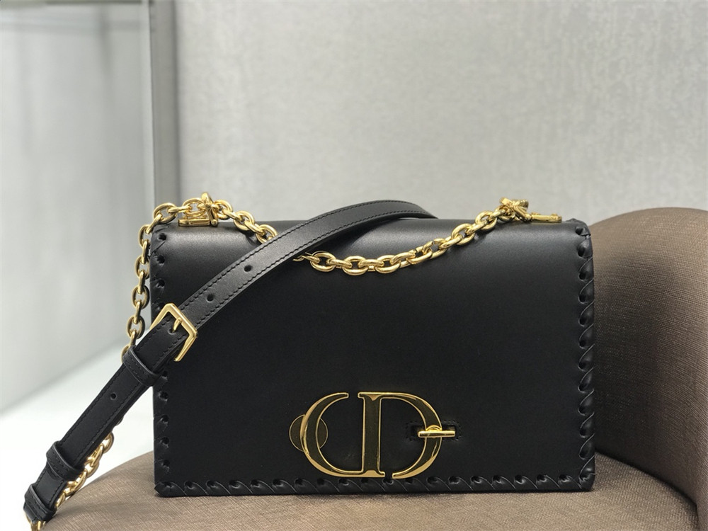 D*0r 30 MONTAIGNE CHAIN BAG BLACK