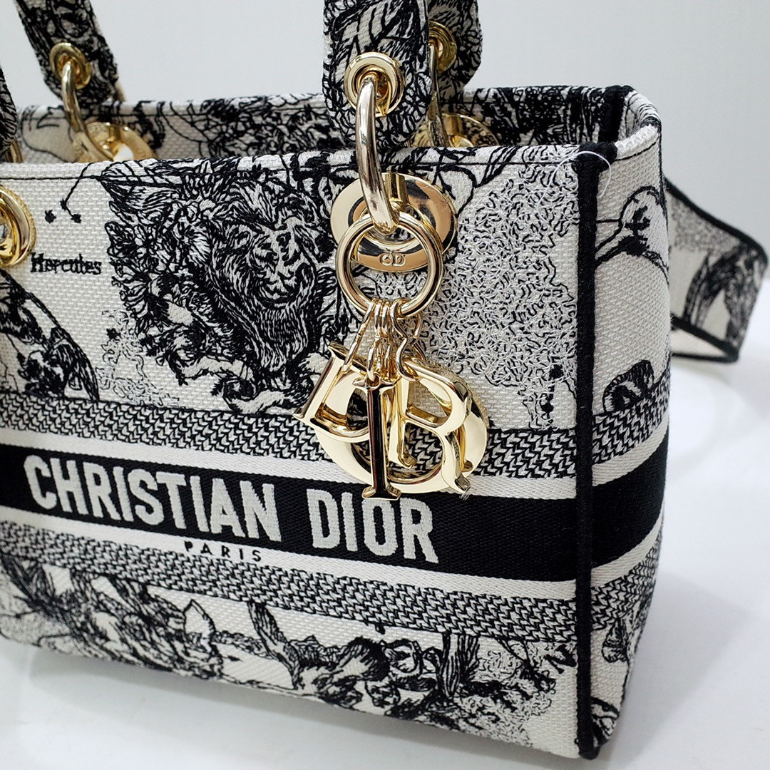 MEDIUM D*0r LADY D-LITE BAG  24 x 20 x 11 cm