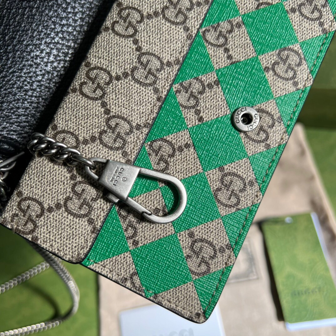 G*u*i DIONYSUS GG S*p*e S*pER MINI BAG 6.5"Wx3.9"Hx1.6"D