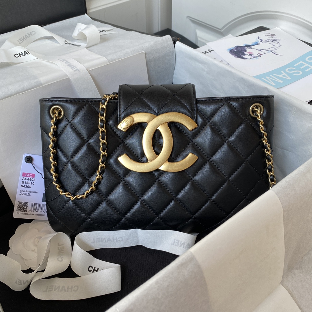 Ch*el BAGUETTE BAG 16.5×26.5×5cm