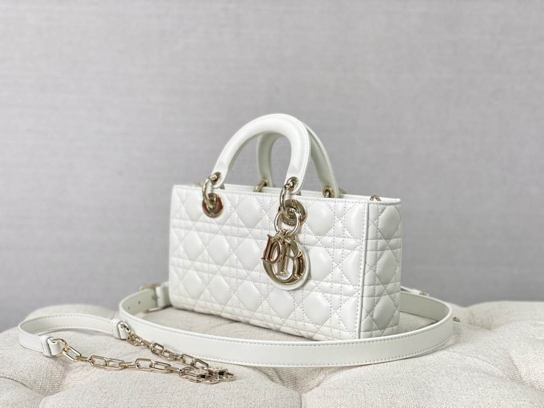 D*0r Lady D-Joy bag medium White 26 x 13.5 x 5 cm