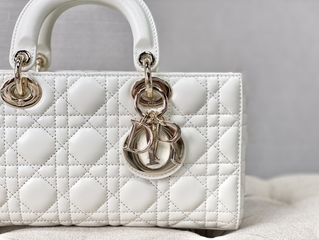 D*0r Lady D-Joy bag medium White 26 x 13.5 x 5 cm