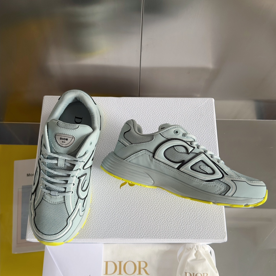 UA D*0r B30 Sneaker Blue Mesh and Technical Fabric