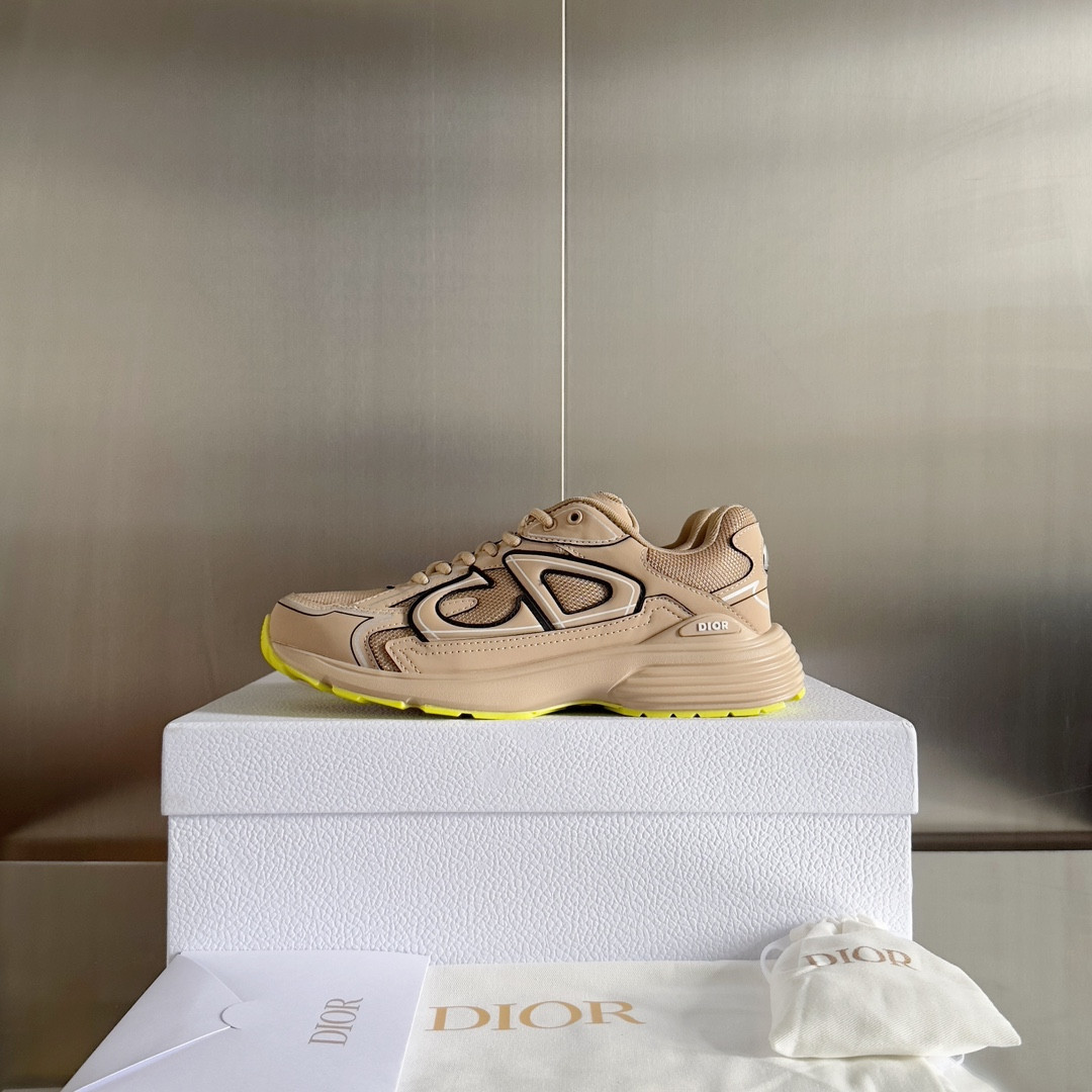UA D*0r B30 Sneaker Beige Mesh and Technical Fabric
