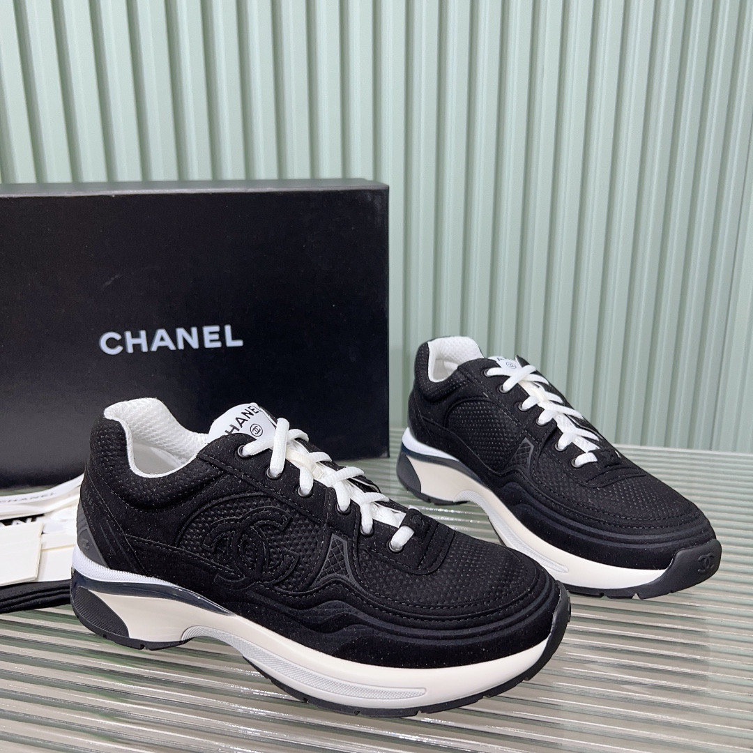 UA Ch*el SNEAKERS Fabric